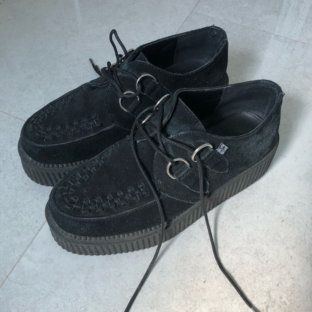 TUK Suede Creepers Size 8 EU 39